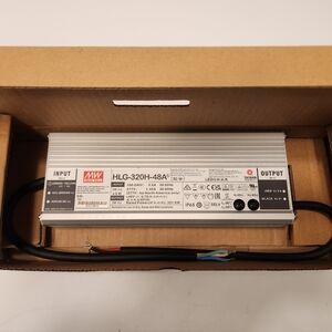 New MEAN WELL LED switching power supply HLG-320H-48A (48V 6.7A)
